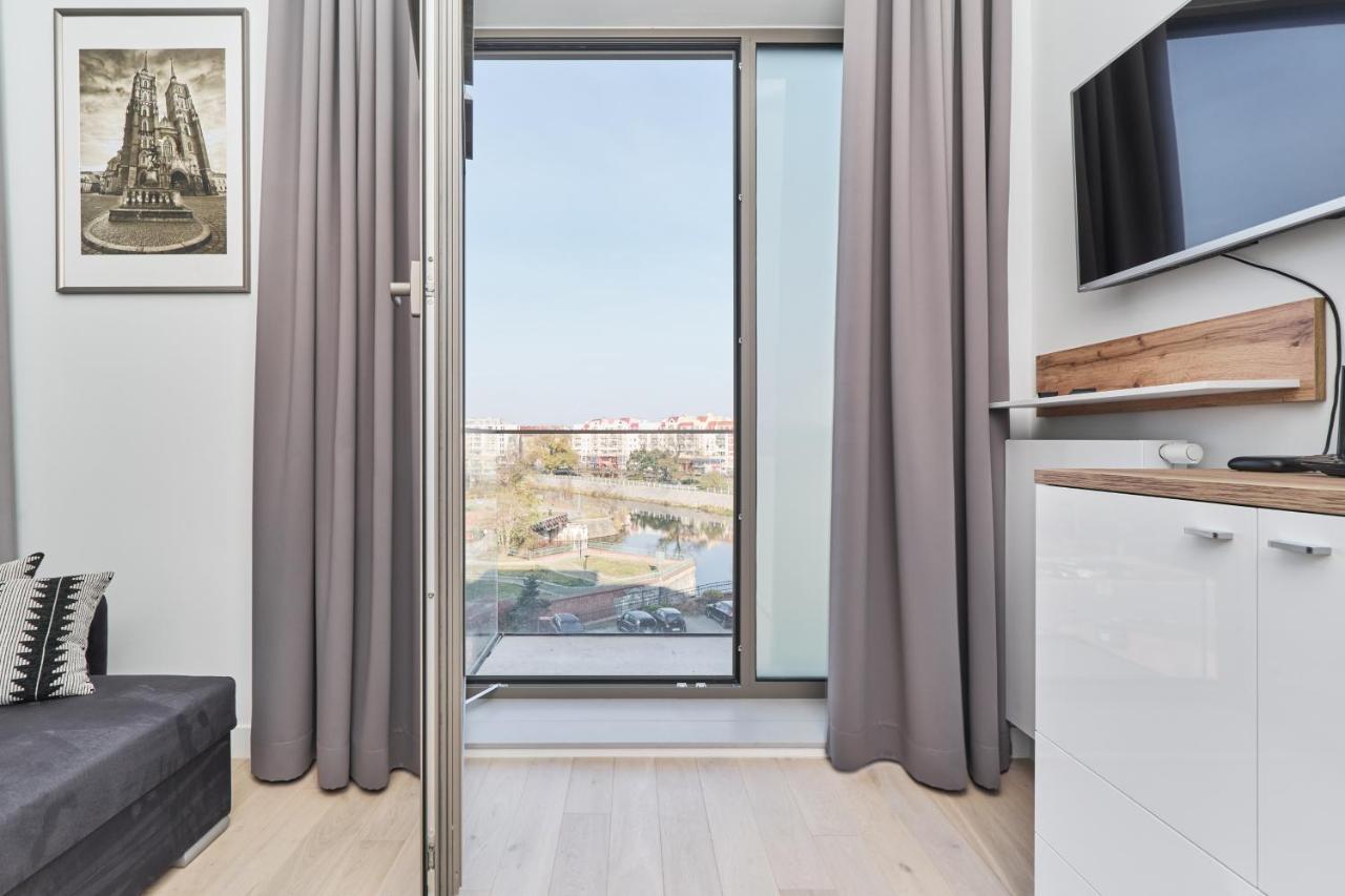 Eleganckie Studia Wyspa Slodowa By Noclegi Renters Wroclaw Exterior photo