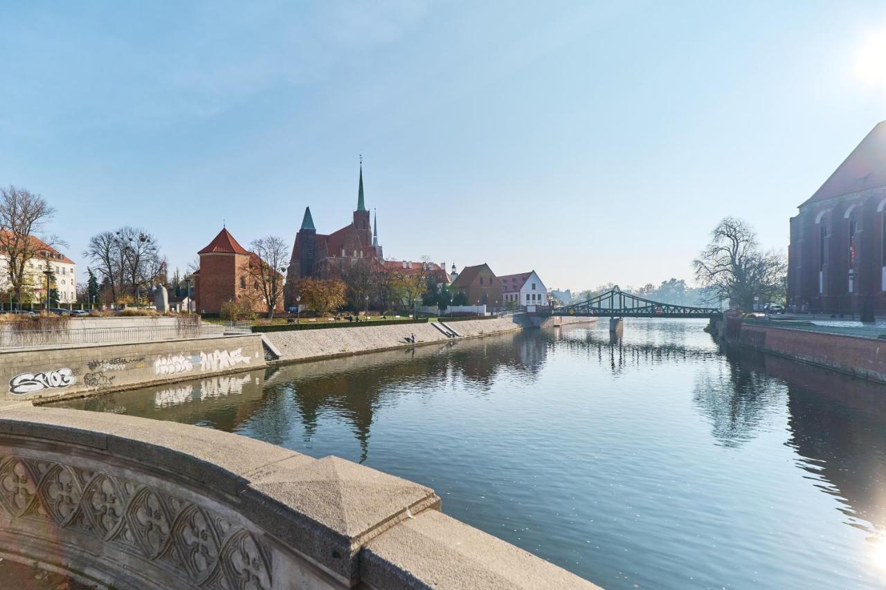 Eleganckie Studia Wyspa Slodowa By Noclegi Renters Wroclaw Exterior photo