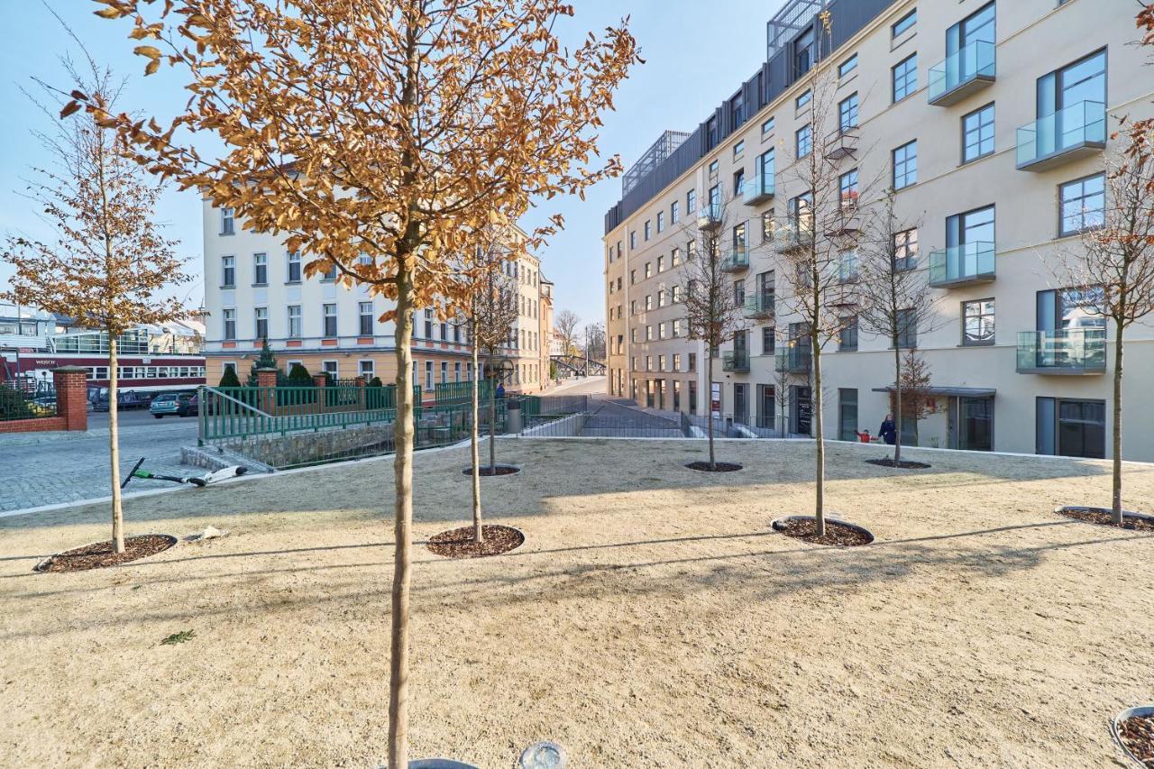 Eleganckie Studia Wyspa Slodowa By Noclegi Renters Wroclaw Exterior photo