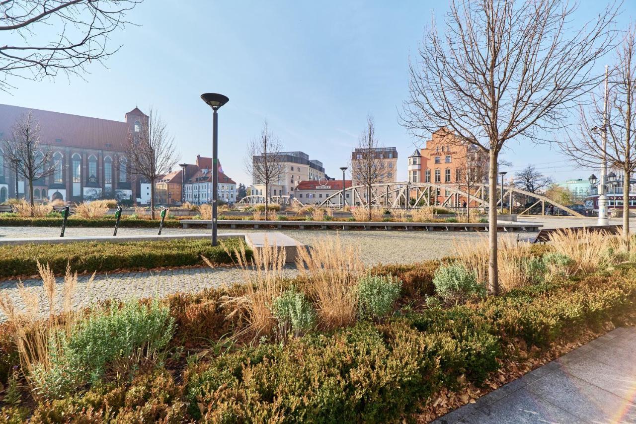 Eleganckie Studia Wyspa Slodowa By Noclegi Renters Wroclaw Exterior photo