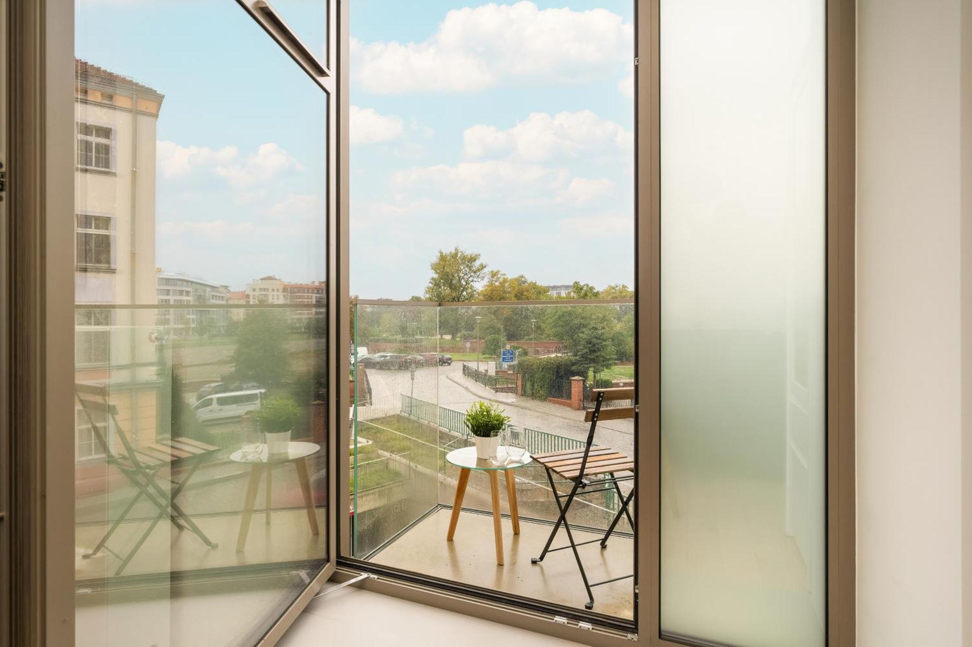 Eleganckie Studia Wyspa Slodowa By Noclegi Renters Wroclaw Exterior photo